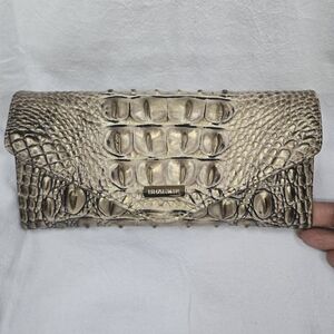 NWT Brahmin Veronica Brindle Melbourn genuine leather wallet